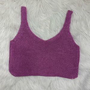 American Apparel Sparkly Knit Top